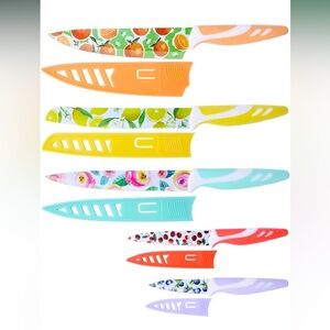Fruit Pattern Knife Set
